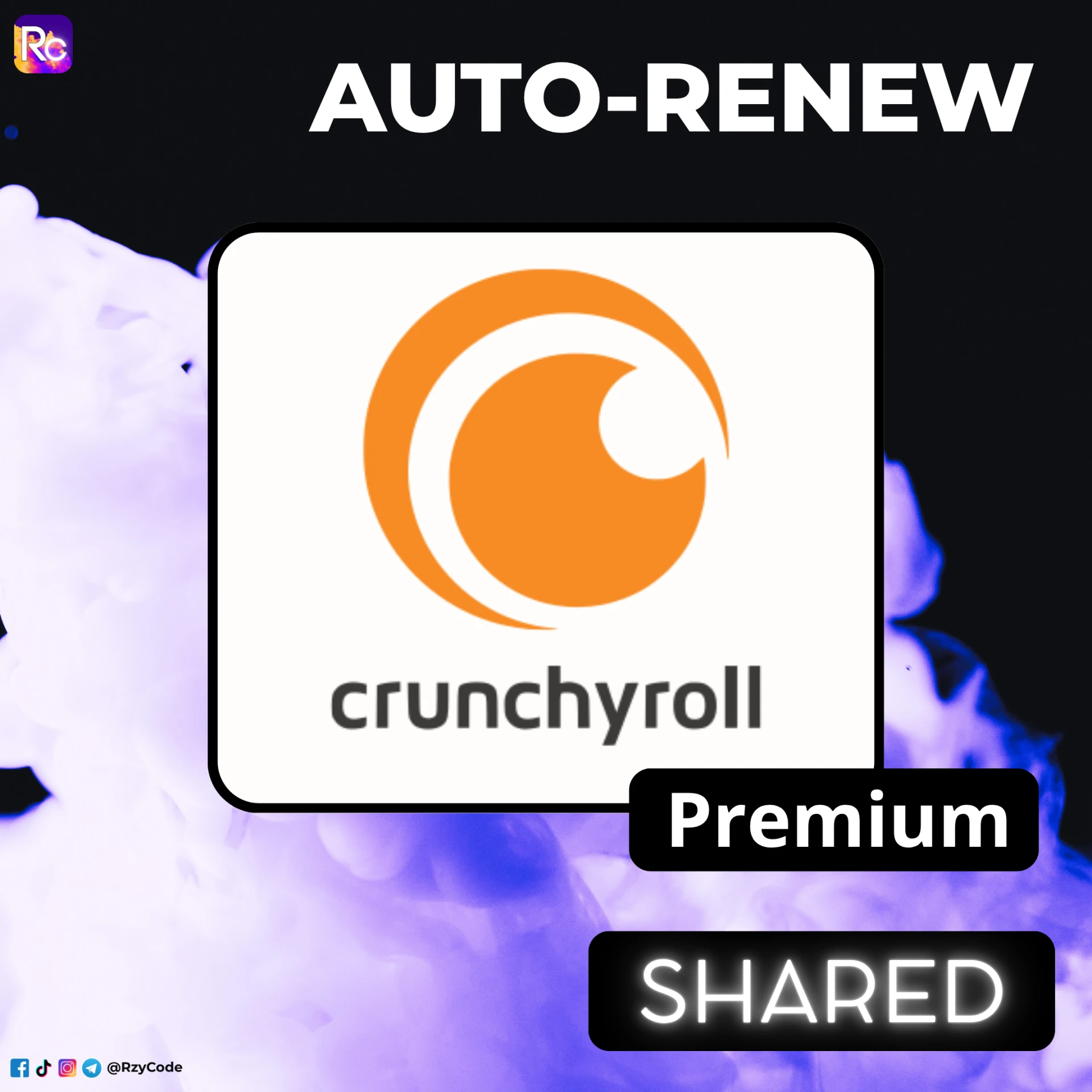 Crunchyroll | Random | Auto-Renew