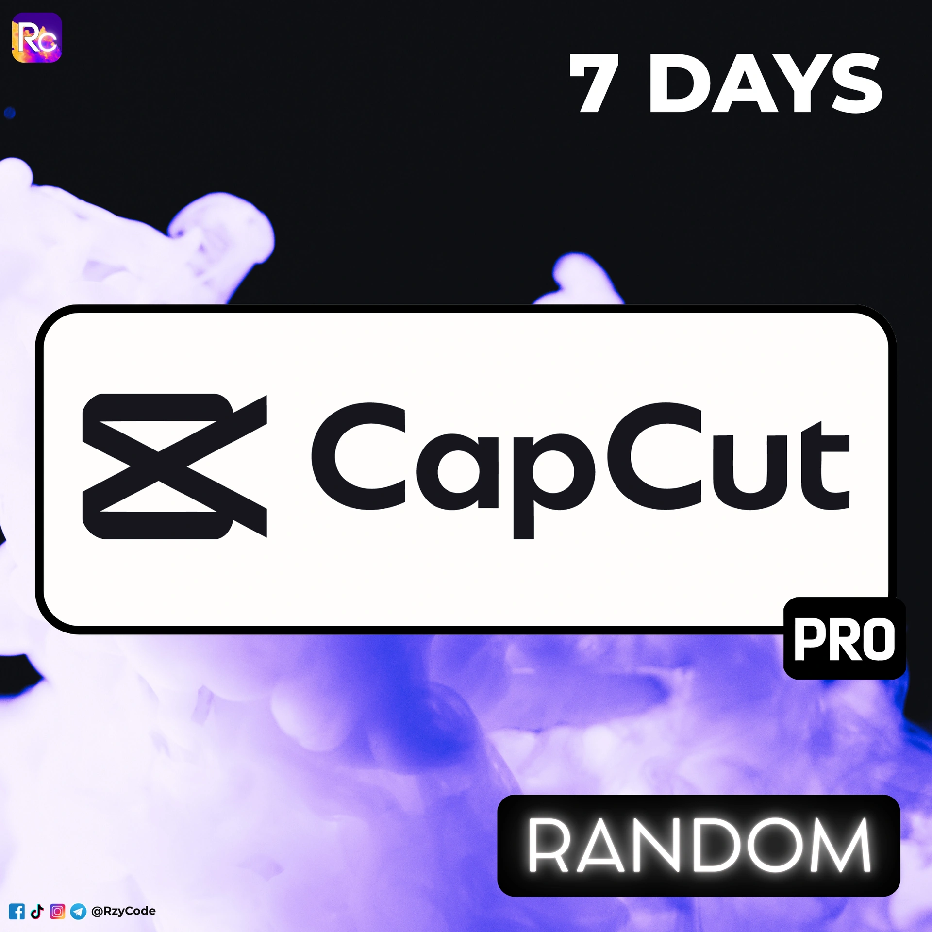 CapCut Pro | Full Account | 7 Days